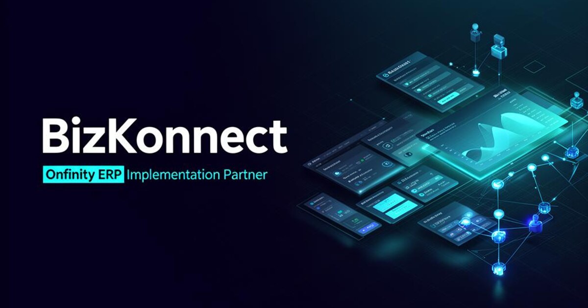 Onfinity ERP Implementation | AI-Powered ERP by BizKonnect